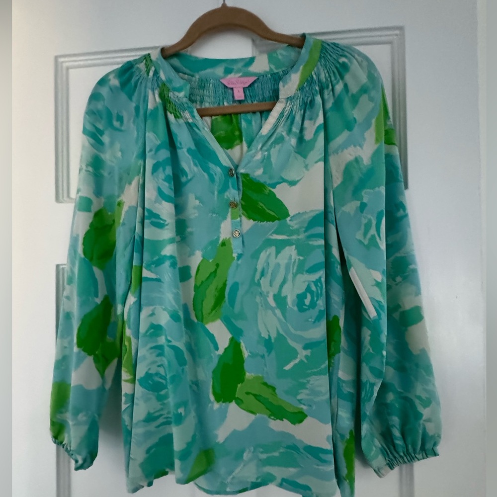 Lilly Pulitzer Elsa Blouse • Size Small